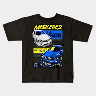 Mercedes CLK 500 Masterpiece of Speed Kids T-Shirt